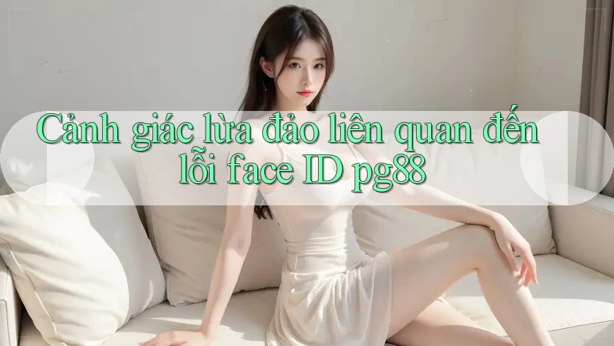 Cảnh giác lừa đảo liên quan đến lỗi face ID pg88