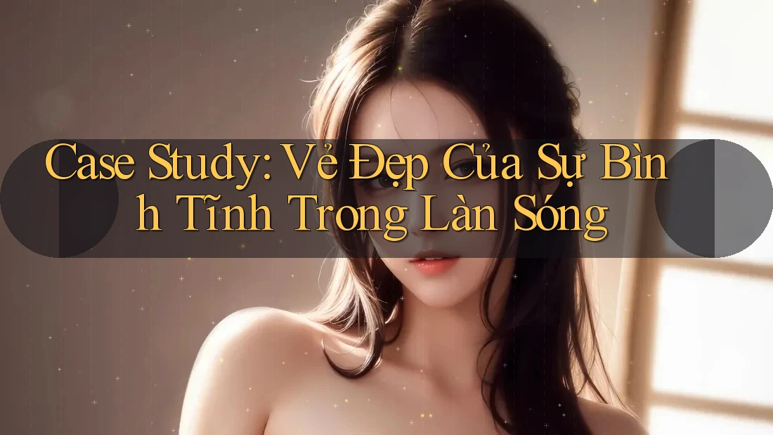 Case Study: Vẻ Đẹp Của Sự Bình Tĩnh Trong Làn Sóng Case Study: Vẻ Đẹp Của Sự Bình Tĩnh Trong Làn Sóng