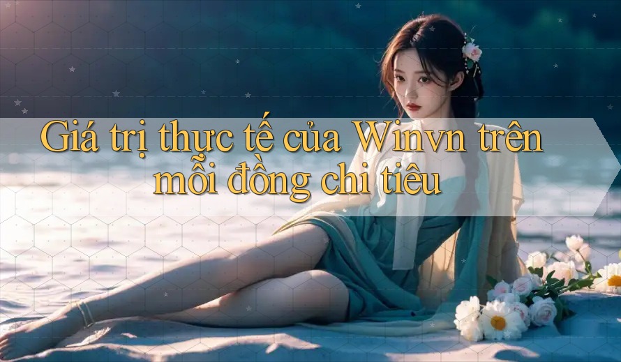 Giá trị thực tế của Winvn trên mỗi đồng chi tiêu Giá trị thực tế của Winvn trên mỗi đồng chi tiêu