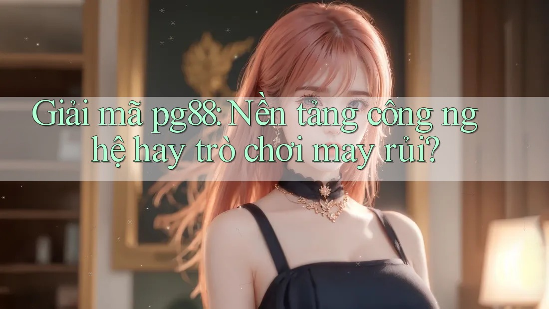 Giải mã pg88: Nền tảng công nghệ hay trò chơi may rủi? Giải mã pg88: Nền tảng công nghệ hay trò chơi may rủi?