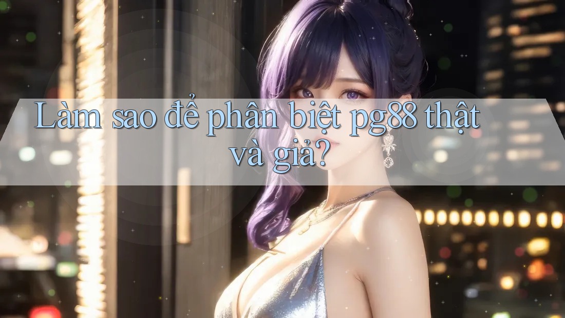 Làm sao để phân biệt pg88 thật và giả? Làm sao để phân biệt pg88 thật và giả?