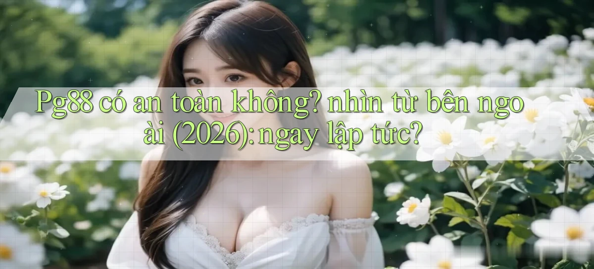 Pg88 có an toàn không nhìn từ bên ngoài (2026) ngay lập tức