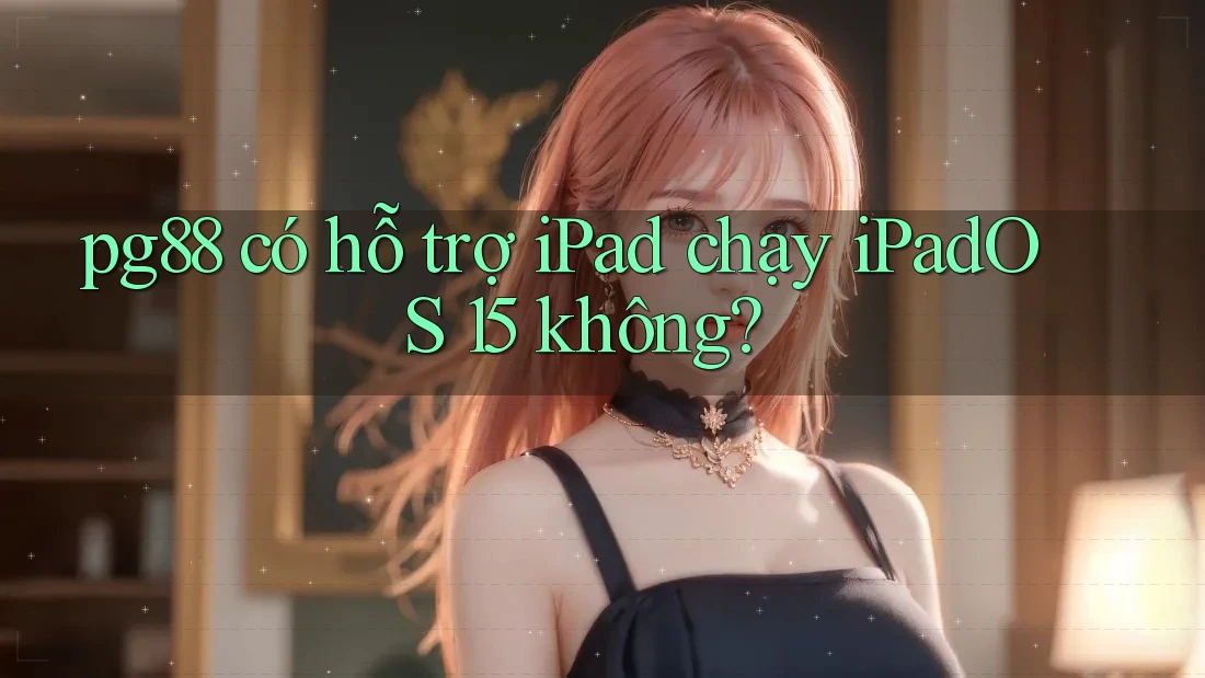 pg88 có hỗ trợ iPad chạy iPadOS 15 không?
