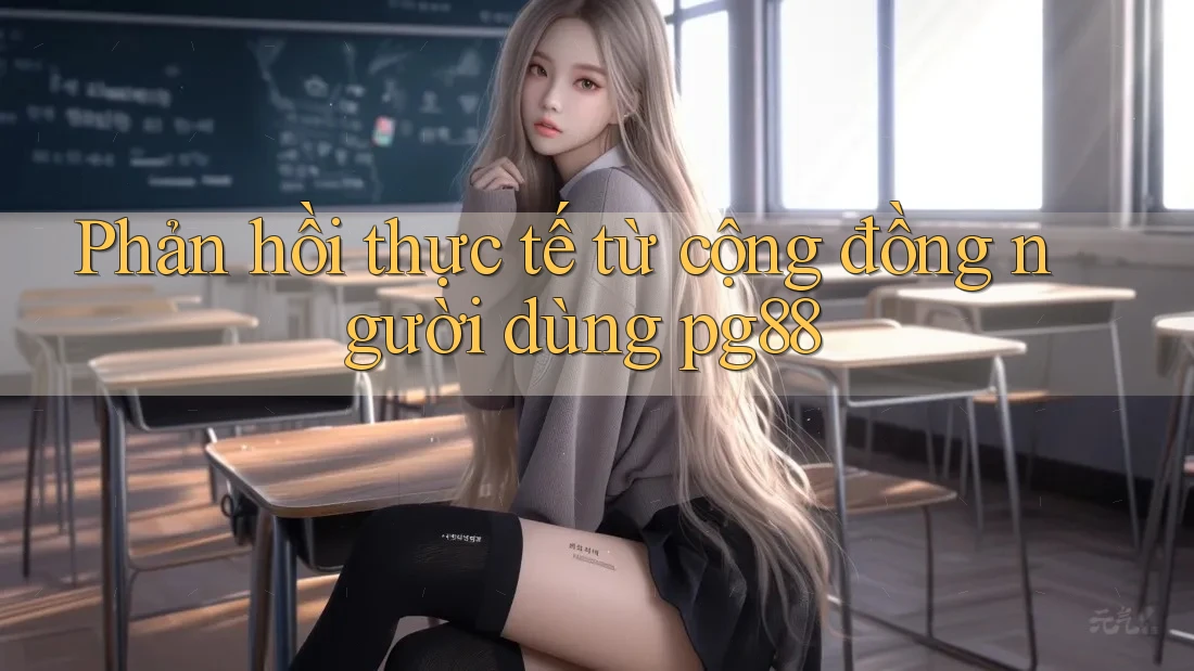 Phản hồi thực tế từ cộng đồng người dùng pg88 Phản hồi thực tế từ cộng đồng người dùng pg88