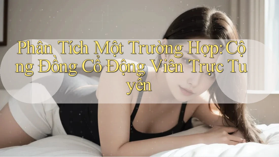 Phân Tích Một Trường Hợp: Cộng Đồng Cổ Động Viên Trực Tuyến Phân Tích Một Trường Hợp: Cộng Đồng Cổ Động Viên Trực Tuyến