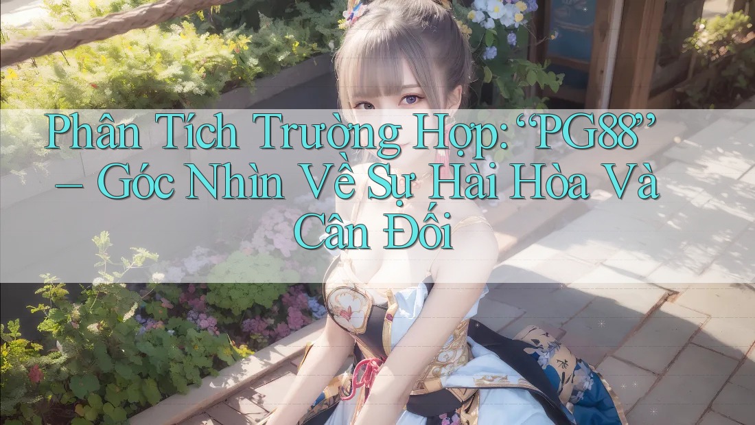 Phân Tích Trường Hợp: “PG88” – Góc Nhìn Về Sự Hài Hòa Và Cân Đối Phân Tích Trường Hợp: “PG88” – Góc Nhìn Về Sự Hài Hòa Và Cân Đối