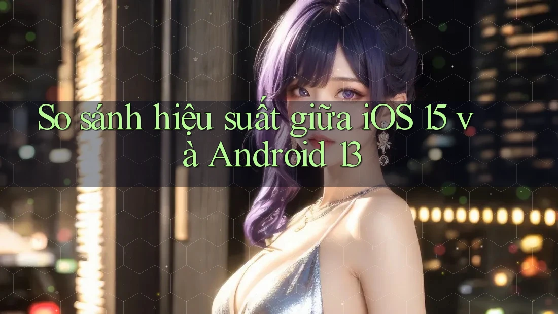 So sánh hiệu suất giữa iOS 15 và Android 13 So sánh hiệu suất giữa iOS 15 và Android 13