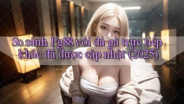 So sánh Pg88 với đá gà trực tiếp khác đã được cập nhật (2025)