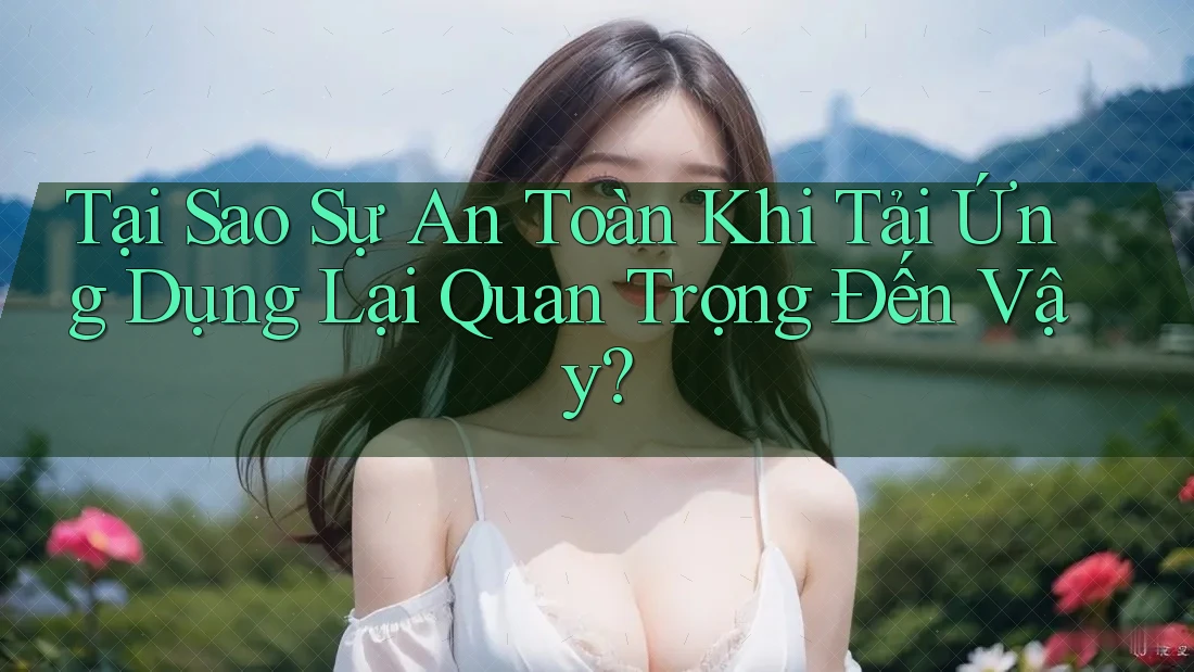 Tại Sao Sự An Toàn Khi Tải Ứng Dụng Lại Quan Trọng Đến Vậy?