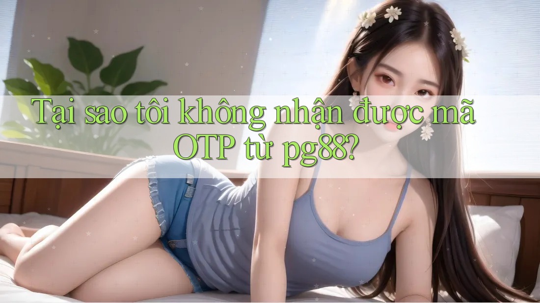 Tại sao tôi không nhận được mã OTP từ pg88? Tại sao tôi không nhận được mã OTP từ pg88?