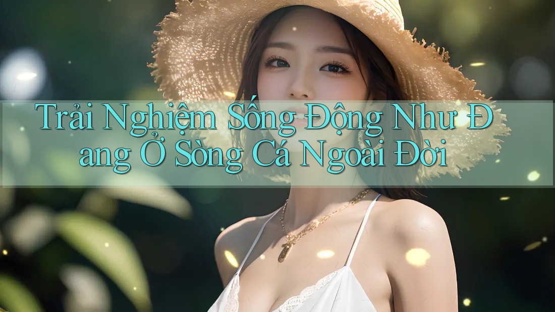 Trải Nghiệm Sống Động Như Đang Ở Sòng Cá Ngoài Đời Trải Nghiệm Sống Động Như Đang Ở Sòng Cá Ngoài Đời