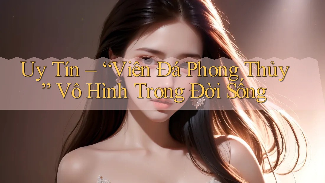 Uy Tín – “Viên Đá Phong Thủy” Vô Hình Trong Đời Sống Uy Tín – “Viên Đá Phong Thủy” Vô Hình Trong Đời Sống