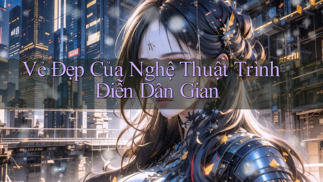 Vẻ Đẹp Của Nghệ Thuật Trình Diễn Dân Gian Vẻ Đẹp Của Nghệ Thuật Trình Diễn Dân Gian