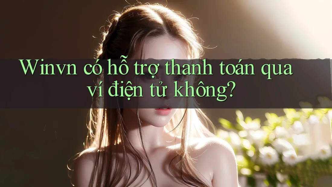 Winvn có hỗ trợ thanh toán qua ví điện tử không? Winvn có hỗ trợ thanh toán qua ví điện tử không?